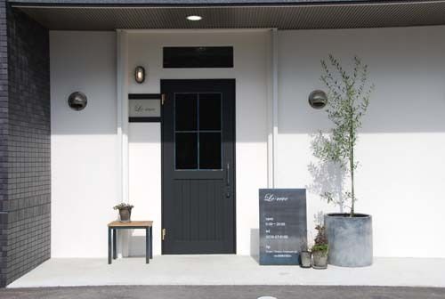 hoshi design|美容院|おしゃれ|外観|スタイリッシュ|外国風|モダン